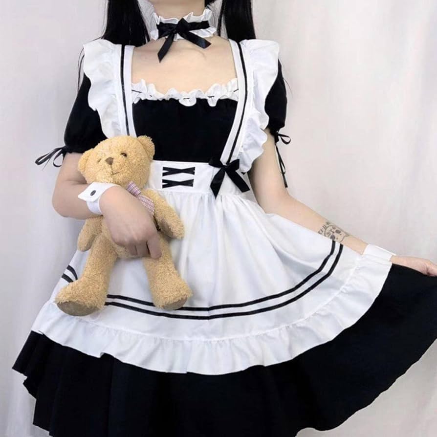 オリジナル ロリータ♡メイドさん A4 Amazon.co.jp: bardsxgfg(あき) メイド服 コスプレ かわいい
